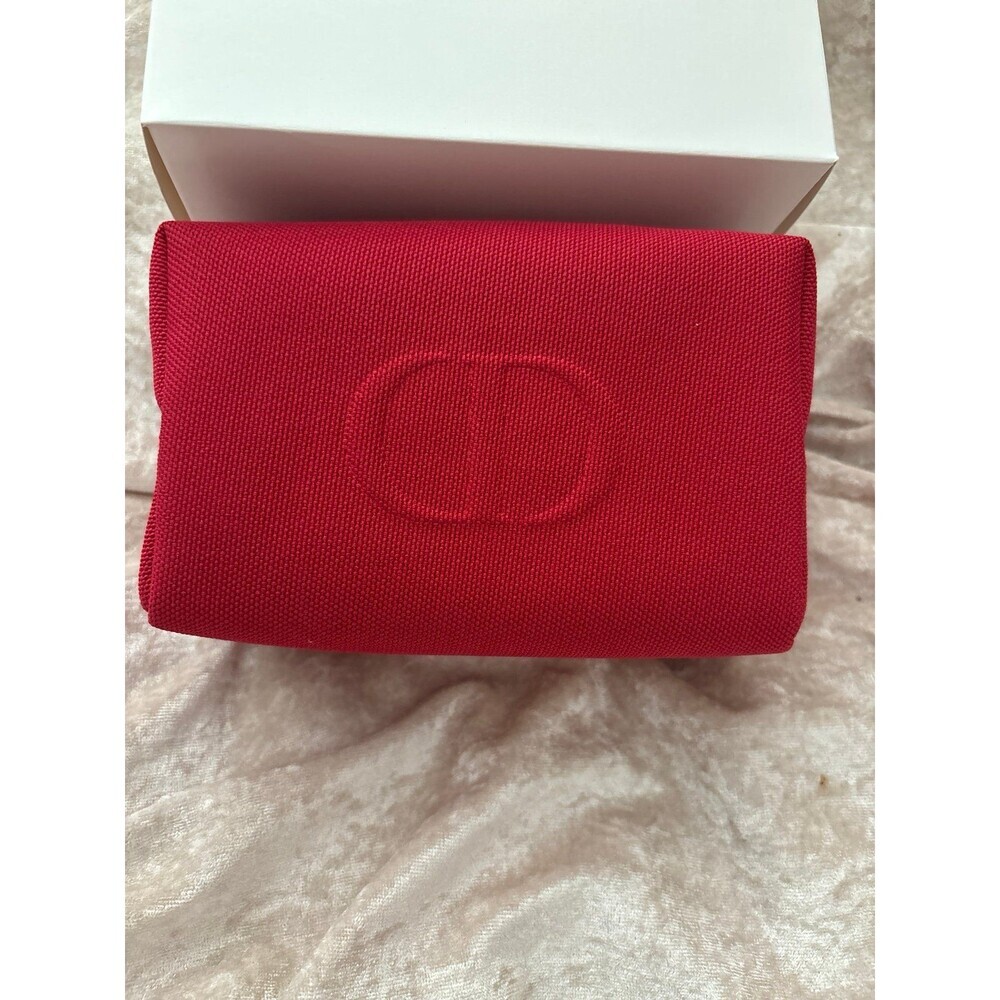 Dior red Trousse pouch - Picture 2 of 3